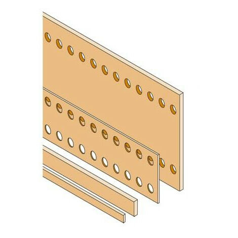 Barre Cuivre Plate 40X5mm perforée D 6,5mm L 1750mm (x1) 1STQ007404A0000 ABB PBFC4005
