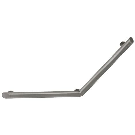 Barre d'appui coudée à 135°- 400 x 400mm  Siege de douche : Anthracite métallisé