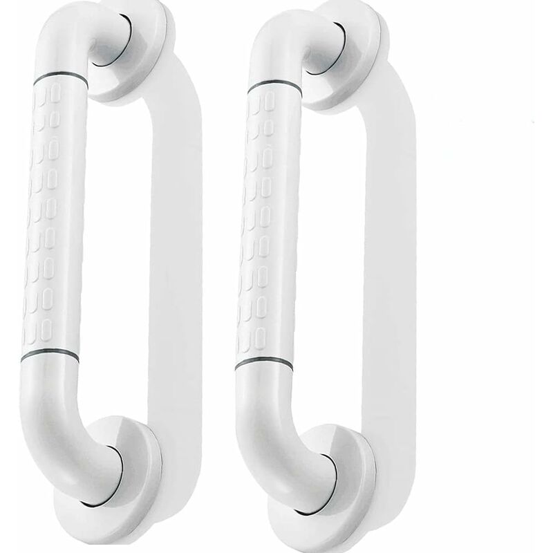 Barre d'appui de toilette de 30 cm, poignée de baignoire de sécurité, barre d'appui de salle de bain en acier inoxydable fixée au mur, poignée de