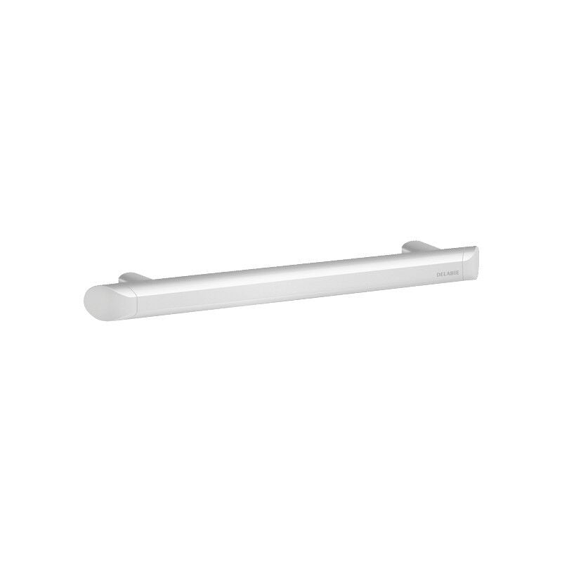 Barre d'appui droite - Blanc mat Siege de douche : blanc mat - 400mm