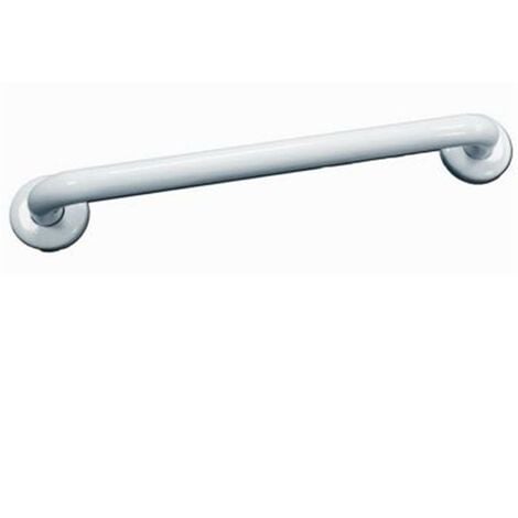 Barre d'appui coudée 135° inox 40 x 40 cm - Argent