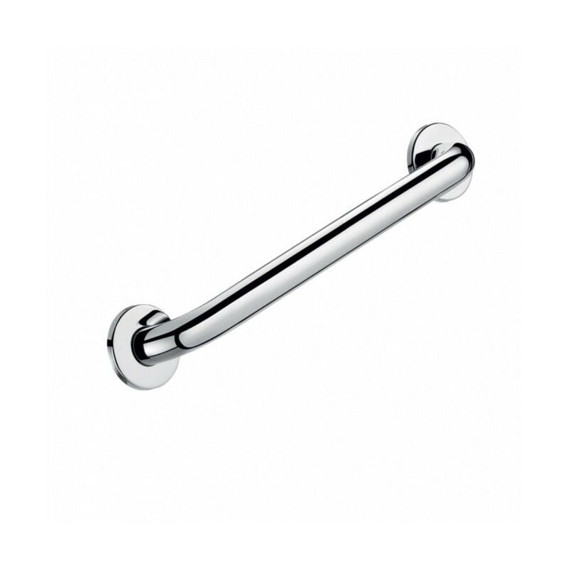 Barre d'appui droite en inox 304 poli brillant - Ø32 x l 300 mm - chromé Regiplast