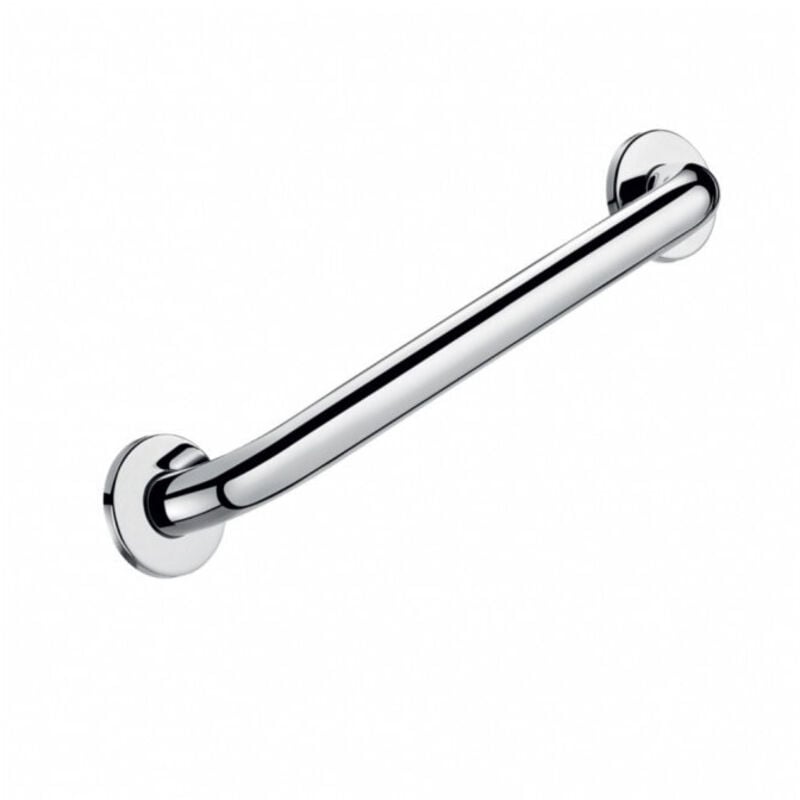 Barre d'appui droite en inox 304 poli brillant - Ø32 x l 400 mm - chromé Regiplast