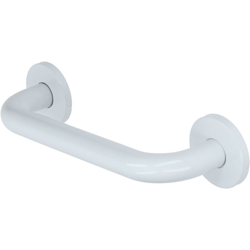 Barre d'appui en acier inoxydable recouvert d'epoxy droite 450mm Garis B-INOX-BR23