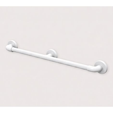 Barre d'Appui Haute Résistance AKW L914xP40mm Ø32mm Blanc - 01940WH