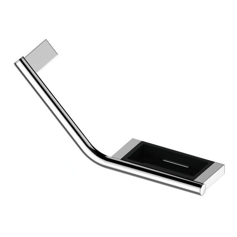 Keuco - plan poignée de maintien avec tablette, version gauche,