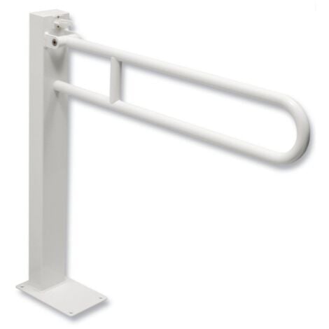 Barre d'appui pliante sur colonne peinte série EASY Idral 12006V-70 Blanc
