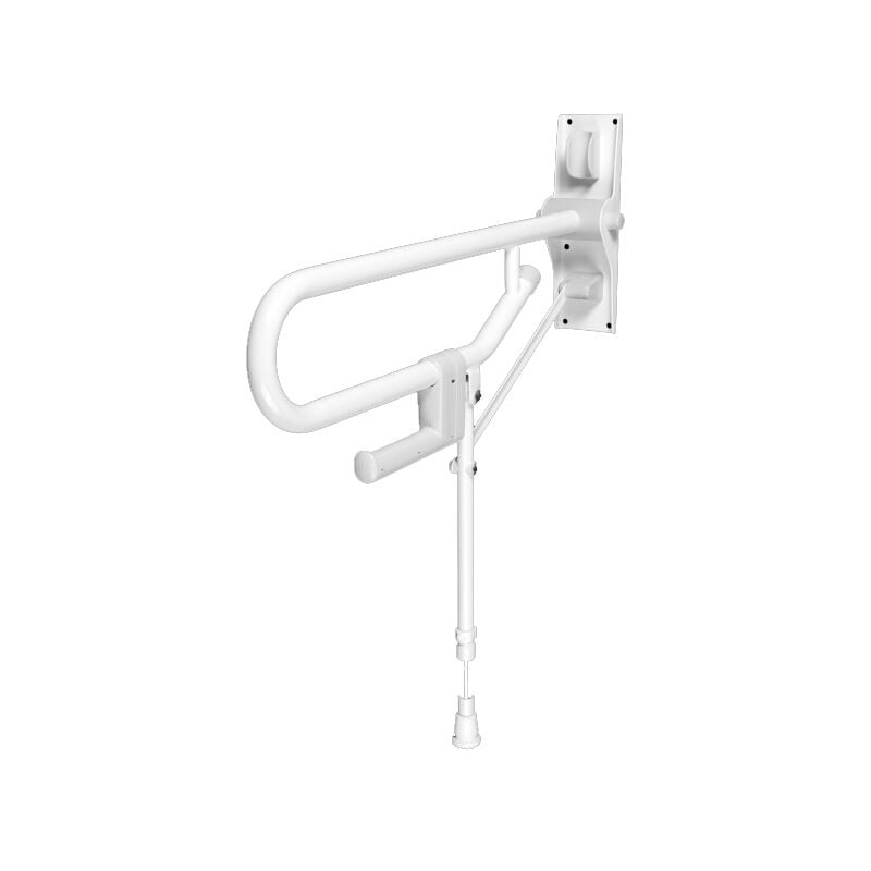 Barre d'appui rabattables avec pied