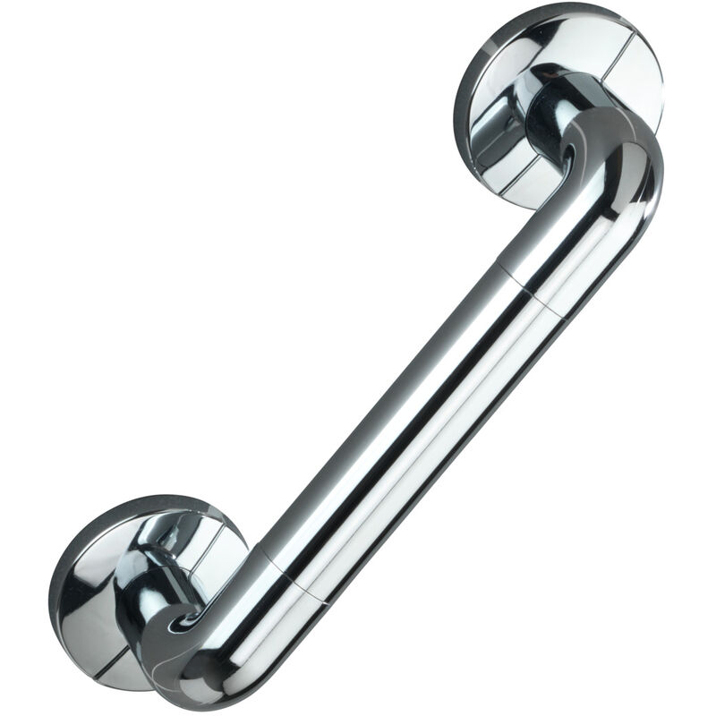 Wenko - Barre d'appui Secura Barre de relevage pour baignoire ou wc, Aide au relevage, dim : 30cm, Couleur Chrome