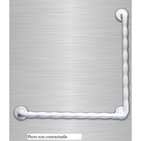 Barre d'appui spécial douche Grip - Blanc/Bleu