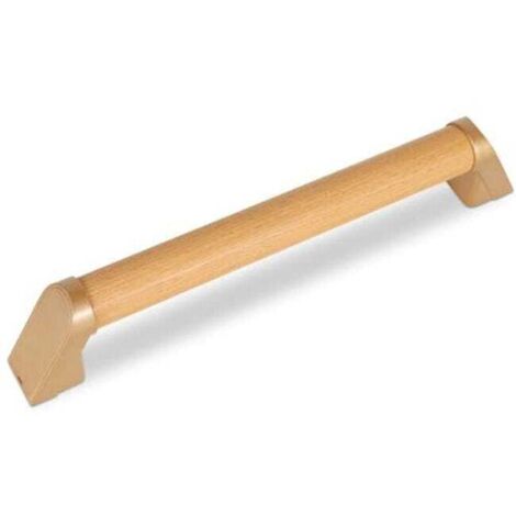 Barre d'Appui WC, Barre Bois 40cm de Maintien Salle de Bain, Poignée de Baignoire Douche, Sécurité Imperméable et Antidérapante, pour Handicapés et Les Personnes âgées