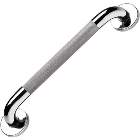 Barre d'appui WC Barre d’appui en Acier Inox Poignée de Baignoires Porte Serviette Mural(40cm)