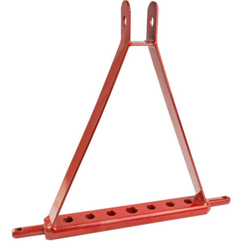 Barre d'attelage agricole - Triangle 3 points - 540 mm - Cat. 1