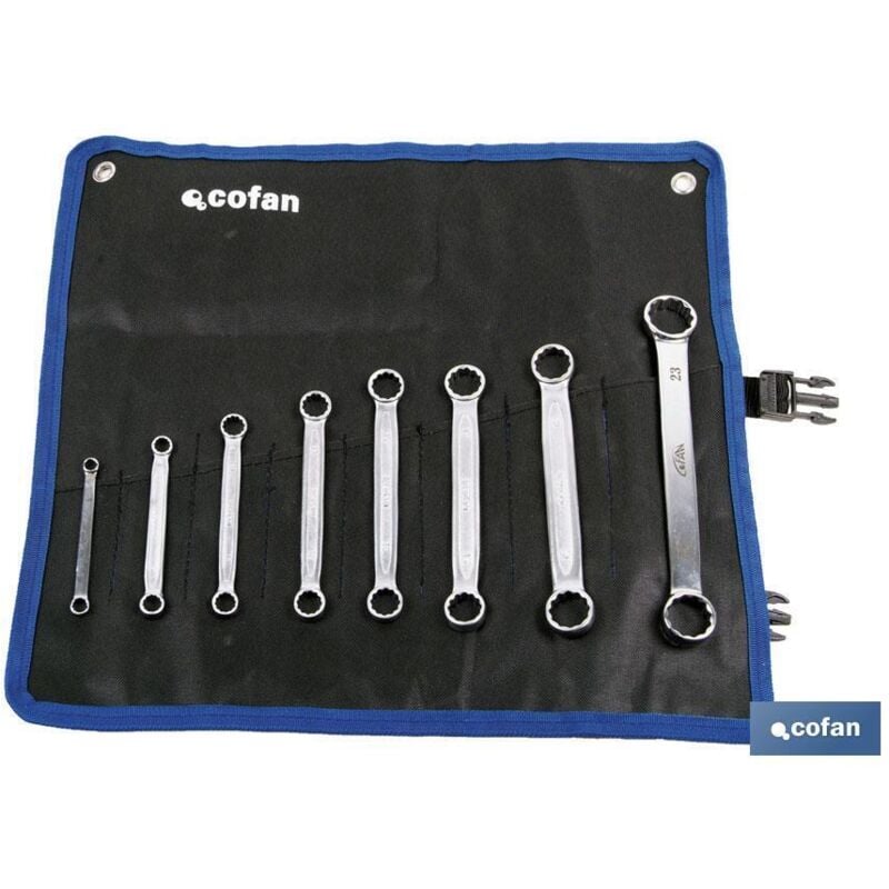 Jeu de 8 clés plates en étoile