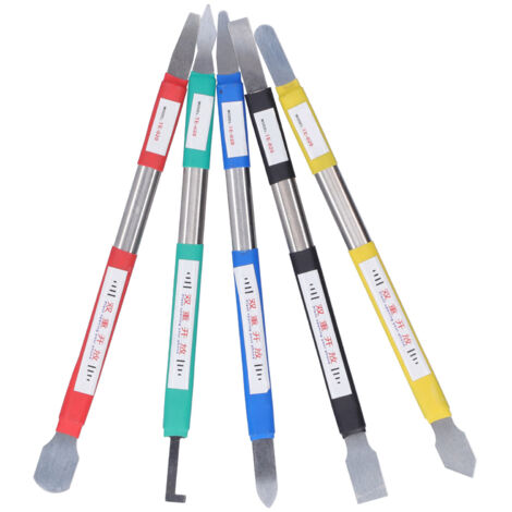 Barre de Démontage Multifonction 5 en 1 en Acier Inoxydable pour Réparation Auto