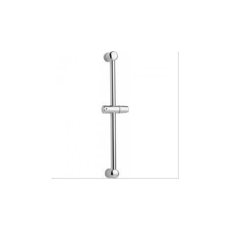 Barre de douche Ø19 tube inox chromé