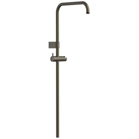 Barre de douche adaptable au robinet thermostatique mural Noir bronze - TRES 03463502KMB
