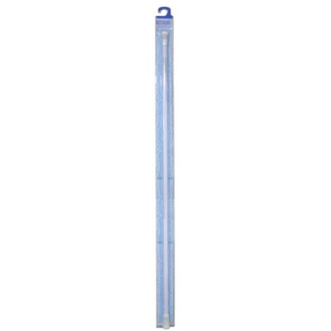 BARRE DE DOUCHE ALU EXTENS 140/260 CM BLANC