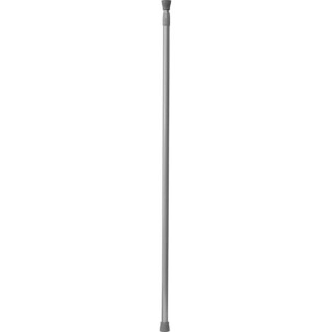 Barre de douche aluminium 110-200cm - chrome - Tendance