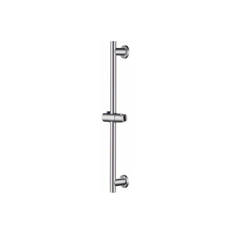 Ahlsen - Barre de douche avec barre de douche Portable Angle réglable en hauteur sus 304 - light grey
