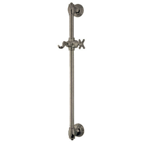 Barre de douche CHARLESTON Métal brossé - Cristina Ondyna CS25077