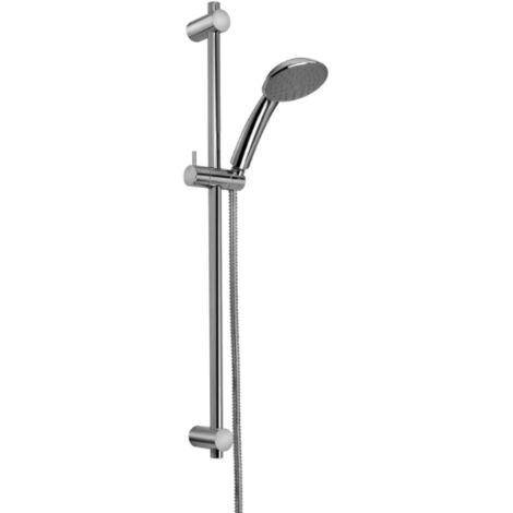 Barre de douche chromée avec entraxe de 69 2 cm - Paffoni Lance