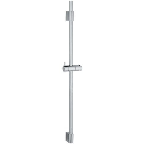 Barre de Douche Classic, WENKO, Flexibilité Pratique, Accessoires, Ø 2,2 x 90 cm, Argent