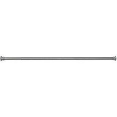 Barre de douche en aluminium chromé, extensible de 105 à 240 cm