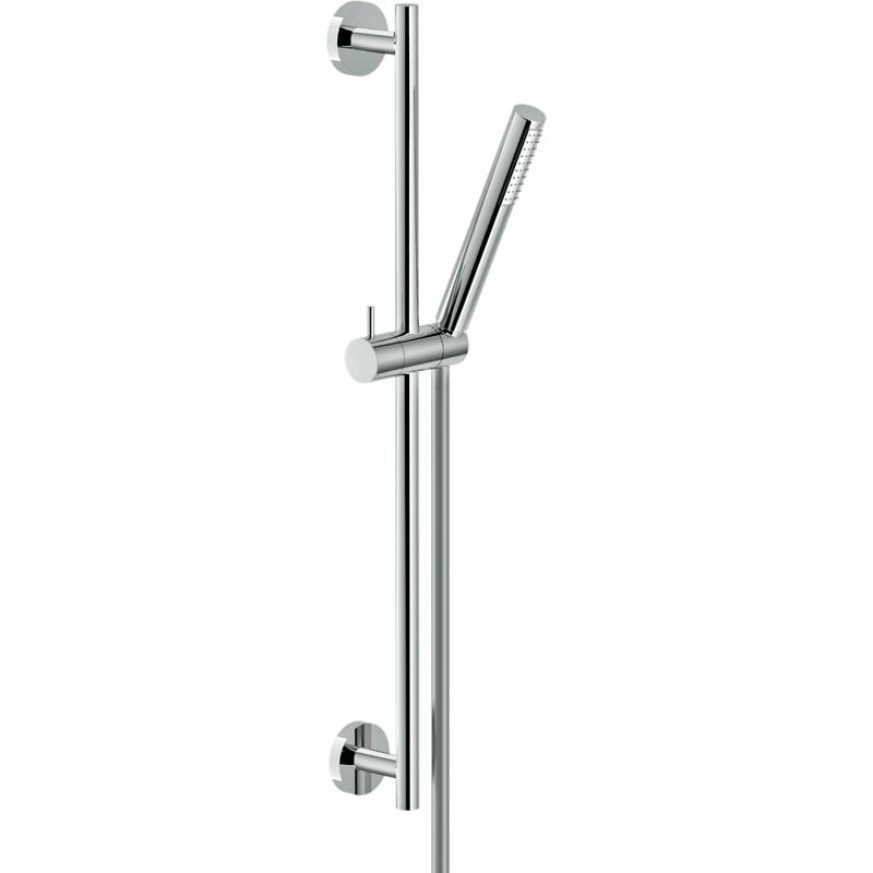 Nobili - Barre de douche murale Dress series AD140/37CR Chromé - Laiton