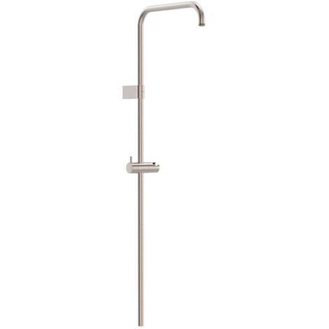 Barre de douche longue adaptable au robinet thermostatique mural Acier - TRES 03463501AC