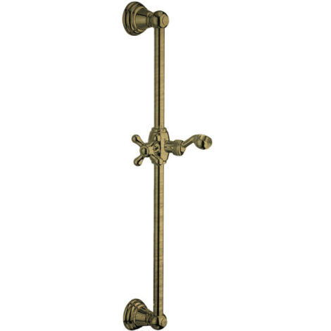 Barre de douche retro Vieux Bronze Mat - CRISTINA ONDYNA PD06593