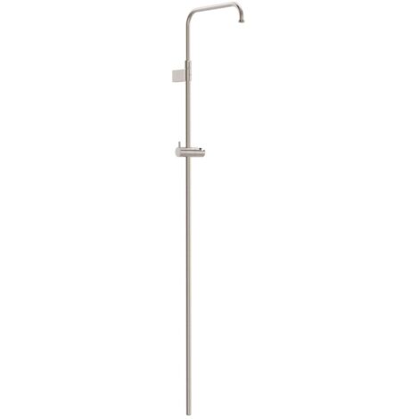 Barre de douche télescopique adaptable au robinet thermostatique mural Acier - TRES 03464501AC