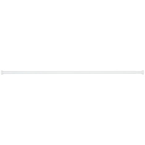 Barre de Douche Télescopique Epais 20 mm Blanc 110 185 cm - Wenko 19209100