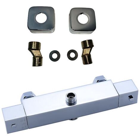 Barre de douche thermostatique réglable