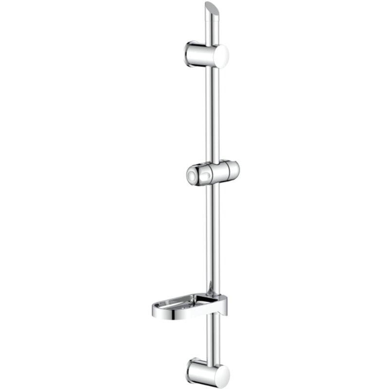 Bagnoclic - Barre de douche universelle raccords réglables