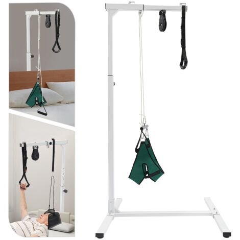 Barre de levage mobile pour lit Cadre de verticalisation pour personnes âgées et handicapées, aide à la traction pour sortir du lit, barre d'appui pour lit/canapé, capacité de charge de 100 kg