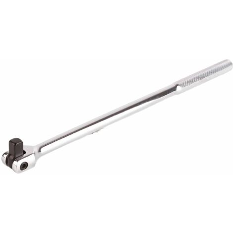 Barre de levier flexible 180° 1/2 pouce, 15 pouces, en acier chrome vanadium pour cliquets