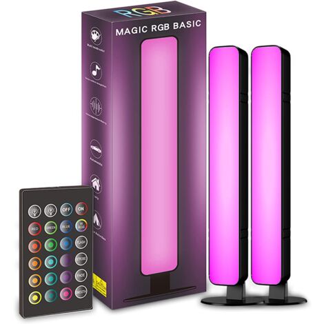 barre de lumière led jeu table lumineuse décoration salon tv chambre bar adapté à la pièce éclairage ambiant bande lumière rvb lumière lumière d'ambiance