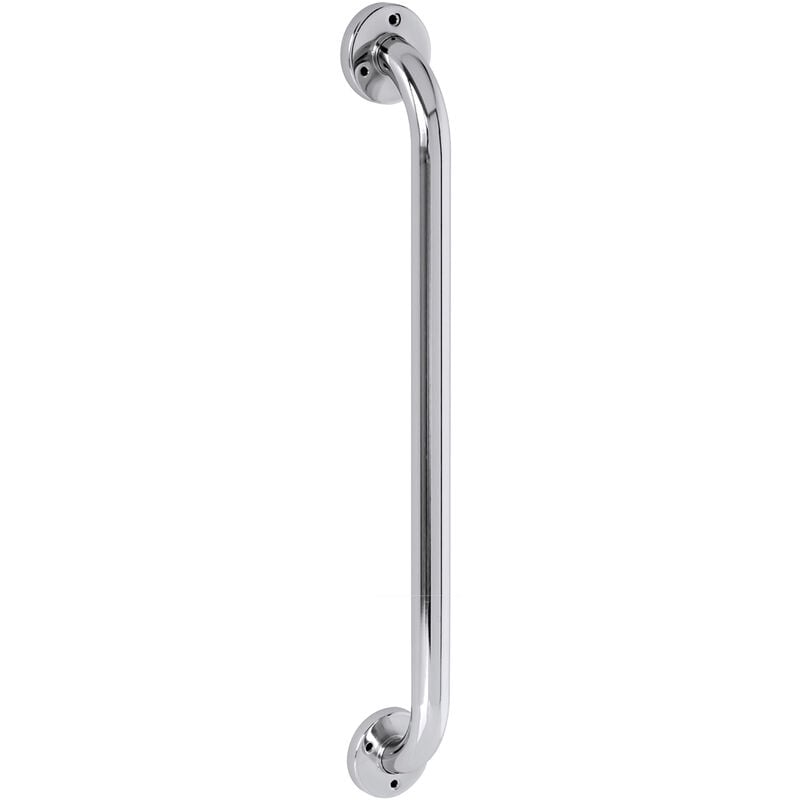 Barre de maintien 60cm clipper inox chrome a fixer