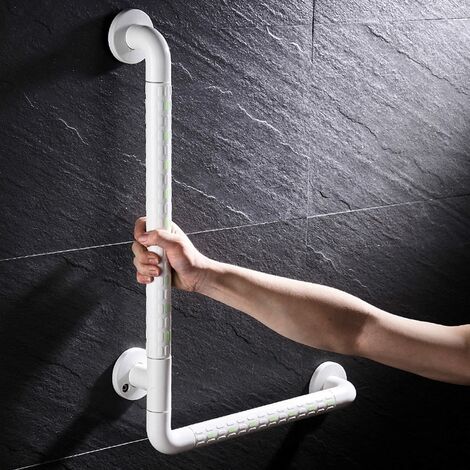 Barre de Maintien Douche, Poignée de douche en acier inoxydable Poignée de sécurité antidérapante Salle de bains pour les seniors et les enfants