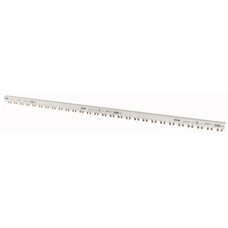Barre de pontage 2Ph 25mm² à languettes 1m 000121993 EATON BB-UL-25/2P-3M/39