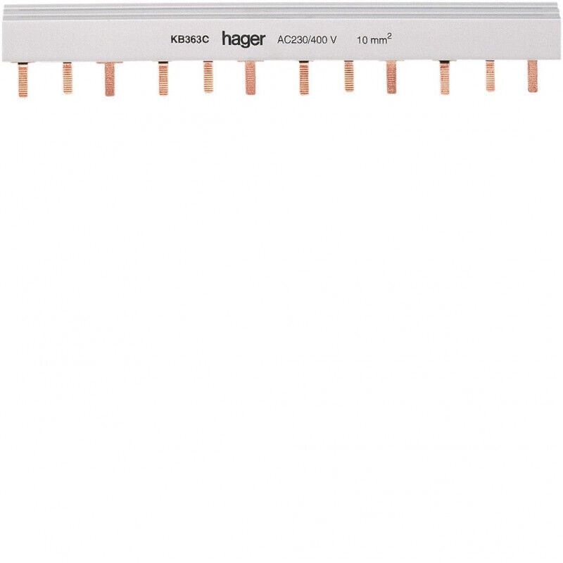 Hager - Barre pontage 3m kb363c