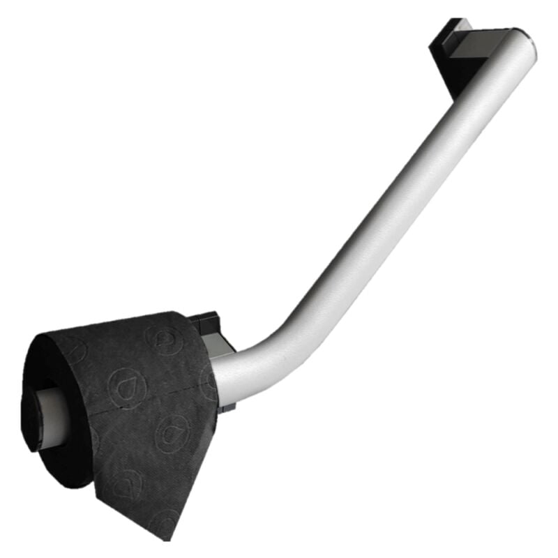 Pellet - Barre de relevage pour wc pmr avec porte-papier intégré