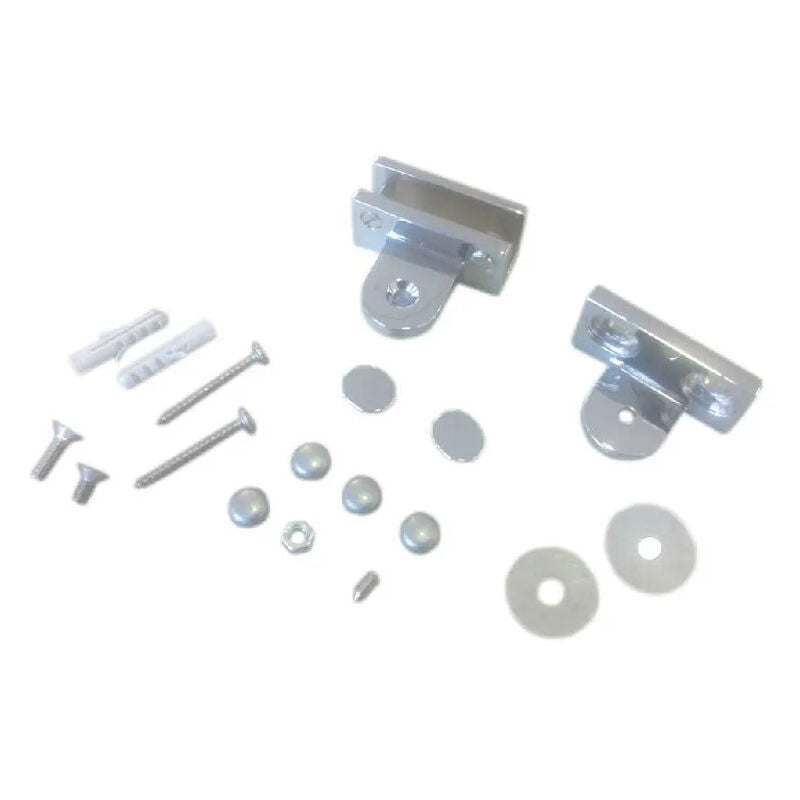 Fixation barre de renfort pour cabine de douche louvre