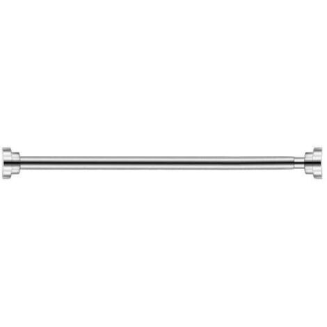 Barre de rideau de douche télescopique sans perçage, pour vêtements, idéale pour la chambre, la salle de bain ou la douche. 50 cm - RAPANDA