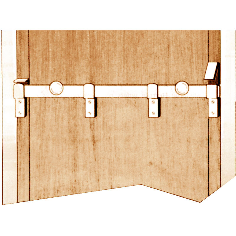 Barre de securité à boutons 1,2m - HERCULE - 4441