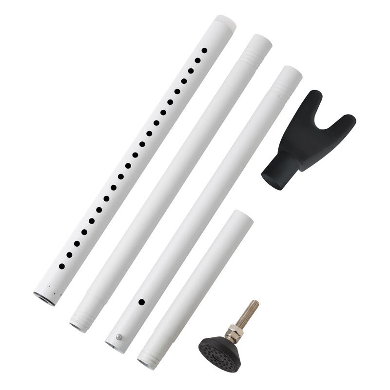 Barre de sécurité et barre coulissante améliorées pour porte-fenêtre, butées robustes et barre de blocage réglable pour maison, appartement et voyage