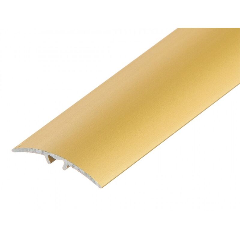 Barre de seuil en aluminium Doré 37 x 1860 mm