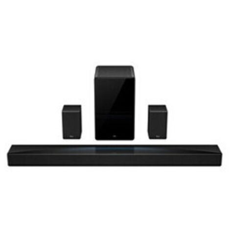 Barre de son Tcl Q85H Pro Dolby Atmos 7.1.4 ch Noir avec caisson de basses sans fil