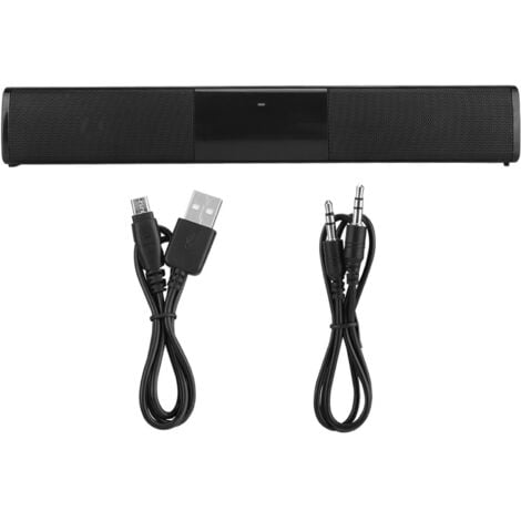 BASETBL Barre de son TV Home Barre de son Haut-parleur surround stéréo sans fil Bluetooth
